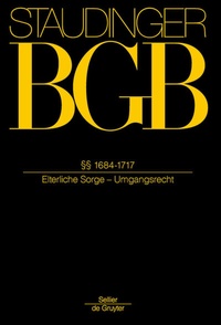 Abbildung von: BGB: Kommentar zum Bürgerlichen Gesetzbuch mit Einführungsgesetz und Nebengesetzen - Sellier - De Gruyter