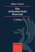 Abbildung von: Das zivilrichterliche Dezernat - C.H.BECK