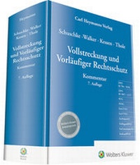 Abbildung von: Vollstreckung und Vorläufiger Rechtsschutz - Carl Heymanns Verlag