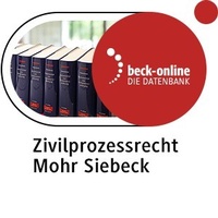 Abbildung von: beck-online. Zivilprozessrecht Mohr Siebeck  - C.H.BECK
