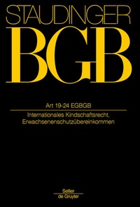 Bild vergrößern Bild: BGB: Kommentar zum Bürgerlichen Gesetzbuch mit Einführungsgesetz und Nebengesetzen - Sellier - De Gruyter