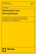 Cover: Wettbewerb und Monopolkampf - Nomos