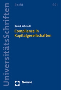 Abbildung von: Compliance in Kapitalgesellschaften - Nomos
