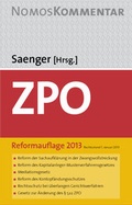 Abbildung von: Zivilprozessordnung: ZPO - Nomos