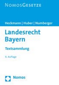 Abbildung von: Landesrecht Bayern - Nomos
