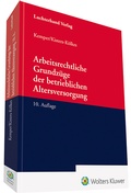 Cover: Arbeitsrechtliche Grundz&uuml;ge der betrieblichen Altersversorgung - Luchterhand