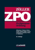 Abbildung von: Zivilprozessordnung: ZPO - Otto Schmidt Verlag