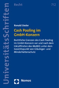 Abbildung von: Cash Pooling im GmbH-Konzern - Nomos