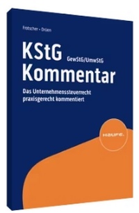 Abbildung von: Kommentar zum Körperschaft-, Gewerbe- und Umwandlungssteuergesetz - Haufe-Lexware