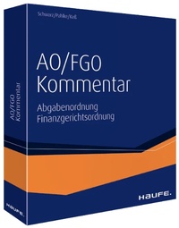 Abbildung von: Kommentar zur AO und FGO - steuerliches Verfahrensrecht - Haufe-Lexware