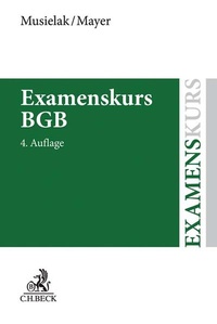 Abbildung von: Examenskurs BGB - C.H.BECK