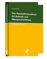 Abbildung von: Das Baustellenhandbuch für Aufmass und Mengenermittlung - Forum Verlag Herkert