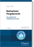 Cover: Basiswissen Vergaberecht - Reguvis Fachmedien