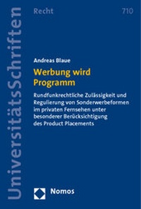 Abbildung von: Werbung wird Programm - Nomos