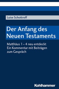Cover of  Der Anfang des Neuen Testaments - Kohlhammer