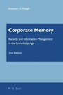 Cover: Corporate Memory - De Gruyter Saur