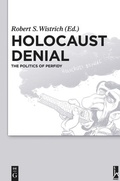 Cover: Holocaust Denial - De Gruyter