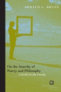 Cover: On the Anarchy of Poetry and Philosophy - Fordham University Press