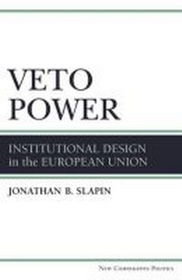 Enlarge image Cover: Veto Power - The University of Michigan Press