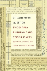 Abbildung von: Citizenship in Question - Duke University Press