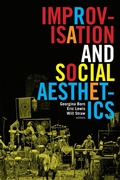 Cover: Improvisation and Social Aesthetics - Duke University Press