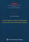 Cover: Unternehmensverbundene Stiftungen im deutschen und schwedischen Recht - Nomos