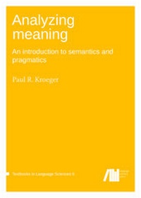 Enlarge image Cover: Analyzing meaning - Freie Universität Berlin Universitätsbibliothek