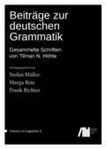 Cover: Beitr&auml;ge zur deutschen Grammatik - Freie Universit&auml;t Berlin Universit&auml;tsbibliothek