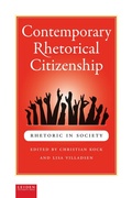 Cover: Contemporary Rhetorical Citizenship - Leiden University Press