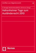 Cover: Hohenheimer Tage zum Ausl&auml;nderrecht 2010 - Nomos