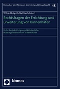 Abbildung von: Rechtsfragen der Errichtung und Erweiterung von Binnenhäfen - Nomos