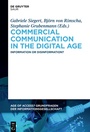 Cover: Commercial Communication in the Digital Age - De Gruyter Saur