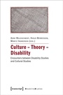 Cover: Culture - Theory - Disability - transcript