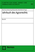 Abbildung von: Jahrbuch des Agrarrechts - Energie und ländliche Räume - Nomos