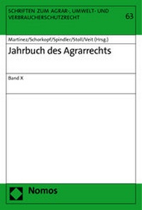 Abbildung von: Jahrbuch des Agrarrechts - Energie und ländliche Räume - Nomos