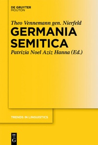 Abbildung von: Germania Semitica - De Gruyter Mouton