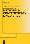 Cover: Methods in Contemporary Linguistics - De Gruyter Mouton