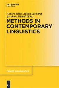 Enlarge image Cover: Methods in Contemporary Linguistics - De Gruyter Mouton