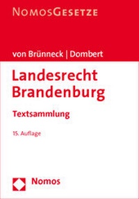 Abbildung von: Landesrecht Brandenburg - Nomos
