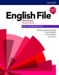 Enlarge image Cover: English File: Elementary: Student's Book with Online Practice - Oxford University Press