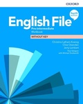 Cover: English File: Pre-Intermediate: Workbook Without Key - Oxford University Press