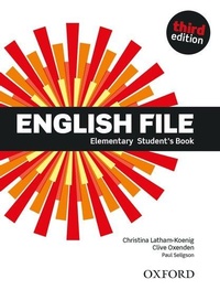 Enlarge image Cover: English File: Elementary: Student's Book - Oxford University Press