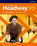 Cover: Headway: Pre-Intermediate: Workbook with Key - Oxford University Press