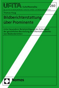 Abbildung von: Bildberichterstattung über Prominente - Nomos