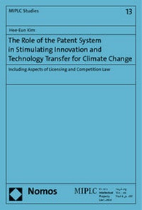 Abbildung von: The Role of the Patent System in Stimulating Innovation and Technology Transfer for Climate Change - Nomos