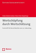 Cover: Wertsch&ouml;pfung durch Wertsch&auml;tzung - Nomos