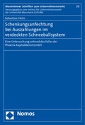 Abbildung von: Schenkungsanfechtung bei Auszahlungen im verdeckten Schneeballsystem - Nomos