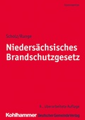 Cover: Nieders&auml;chsisches Brandschutzgesetz - Deutscher Gemeindeverlag