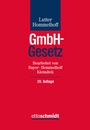 Cover: GmbH-Gesetz - Otto Schmidt Verlag