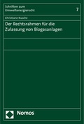 Abbildung von: Der Rechtsrahmen für die Zulassung von Biogasanlagen - Nomos